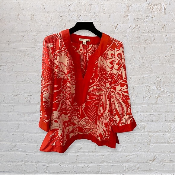 ❤️ Pure silk Banana Republic tunic top - Picture 1 of 5